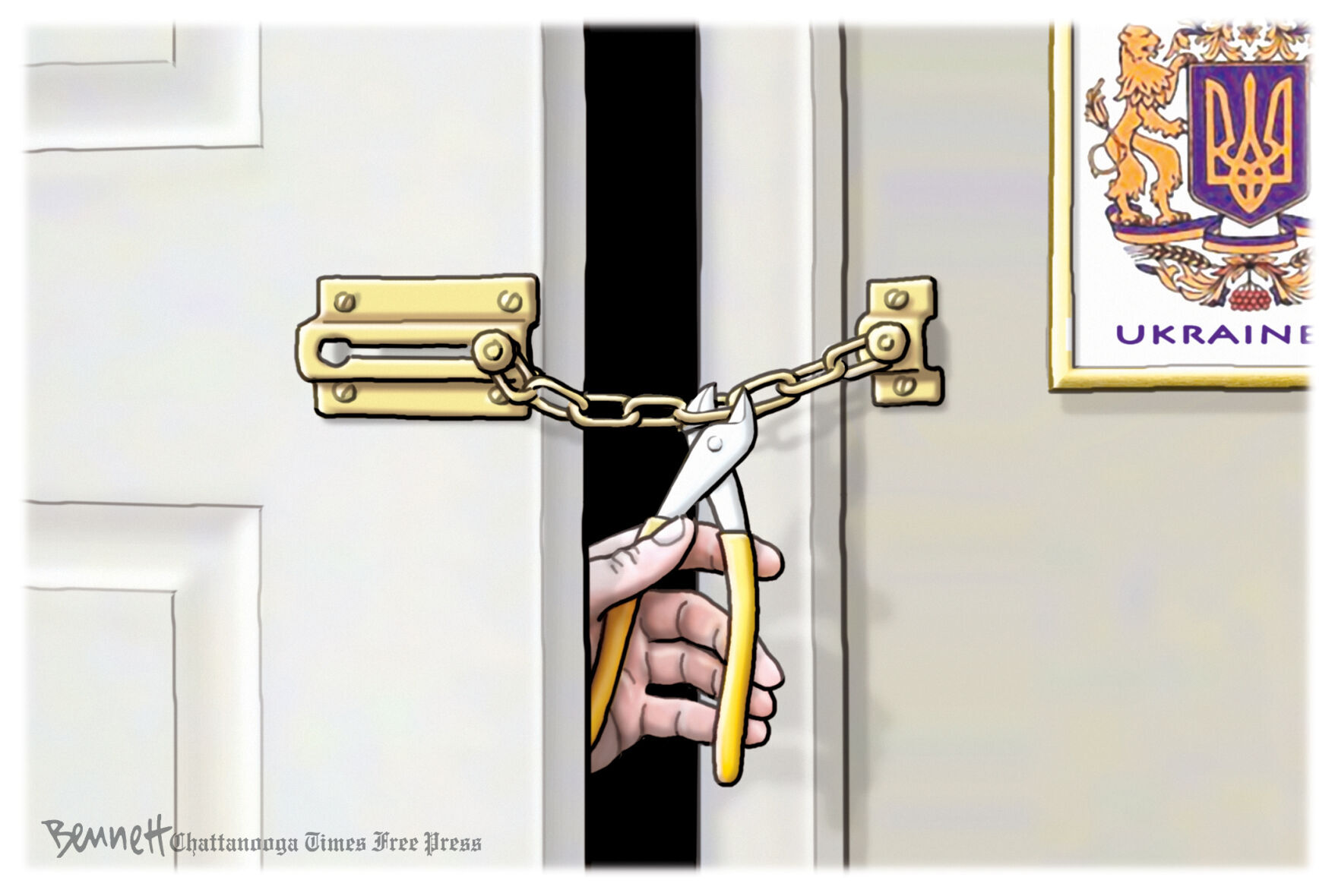 Cartoon by Clay Bennett